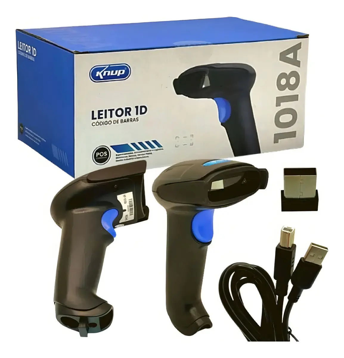 LEITOR DE CÓDIGO DE BARRAS USB