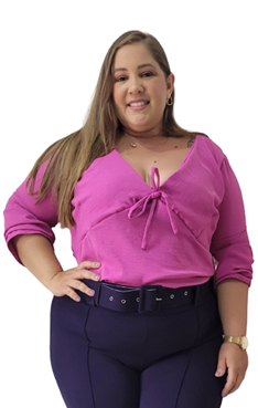 BLUSA EDUARDA GG ( VESTE DO 48 AO 52)