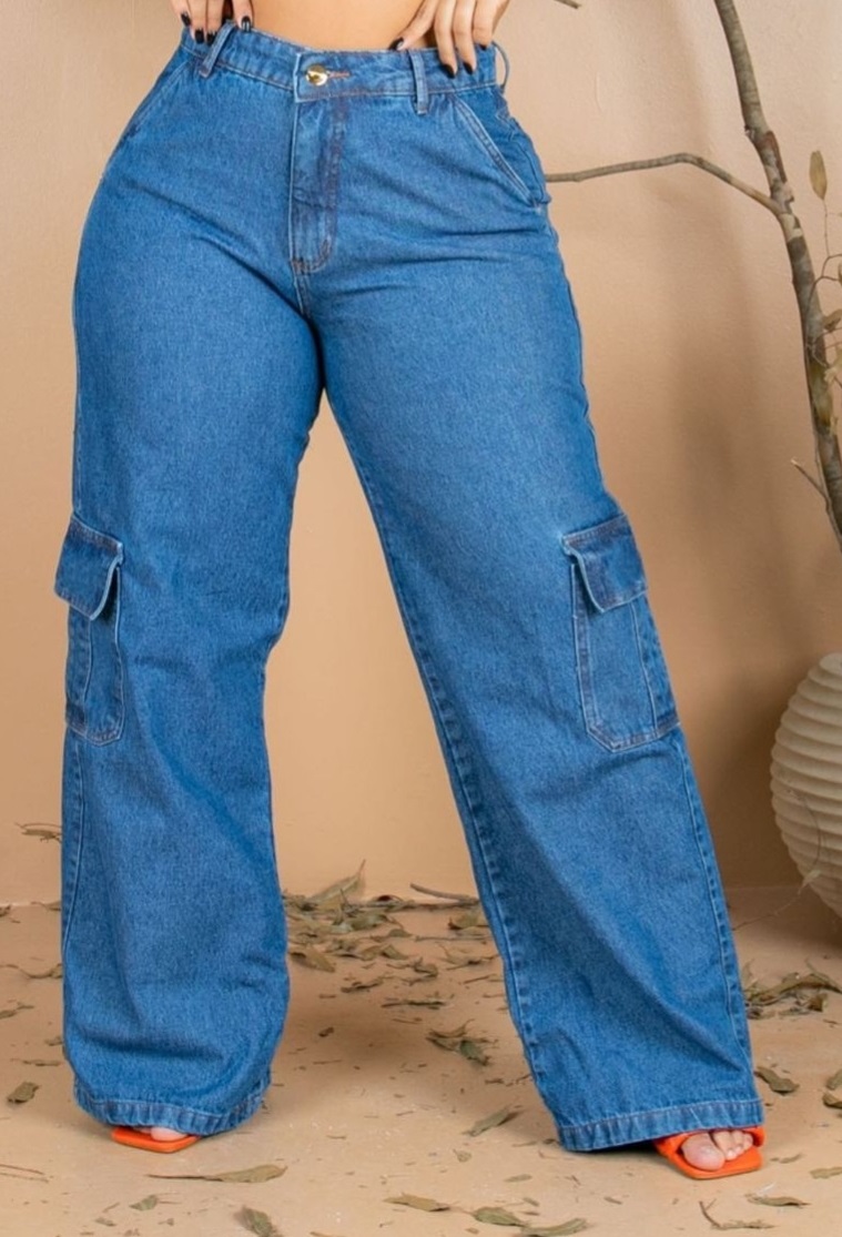 CALÇA CARGO TAMANHO 56
