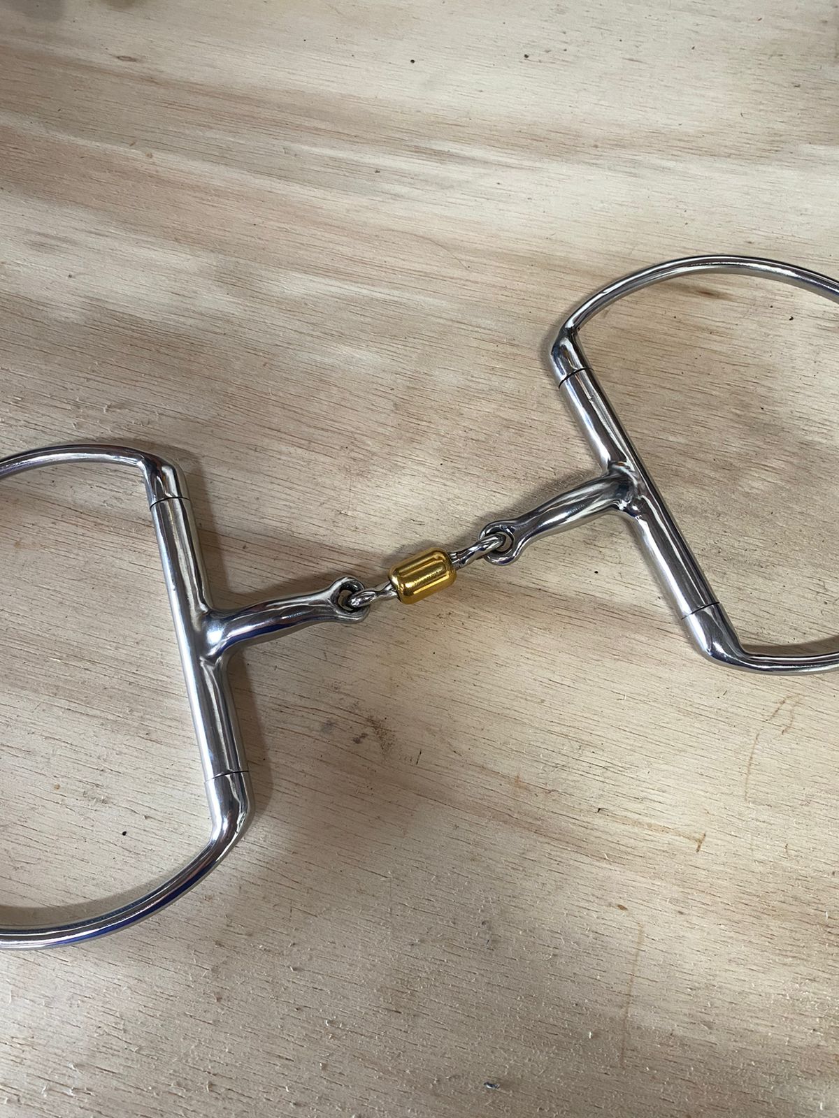 BRIDÃO D GRANDE BOCAL DE INOX C/SALIVADOR