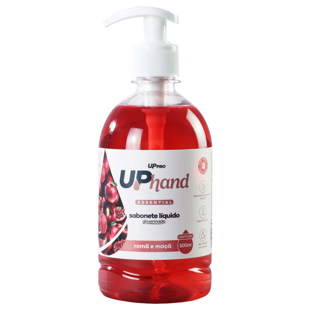 SABONETE LÍQUIDO GLICERINADO FRASCO PUMP 500ML ERVA DOCE - UPPRO