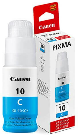 GARRAFA DE TINTA GI-10C CIANO (70 ml) CANON