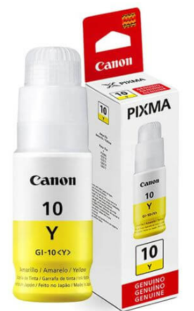 GARRAFA DE TINTA GI-10Y AMARELO (70 ml) CANON