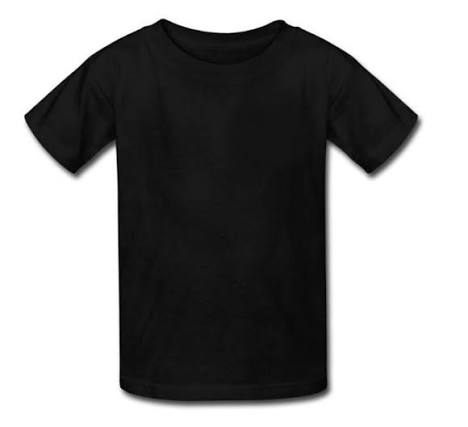 CAMISETA BASICA PRETA P