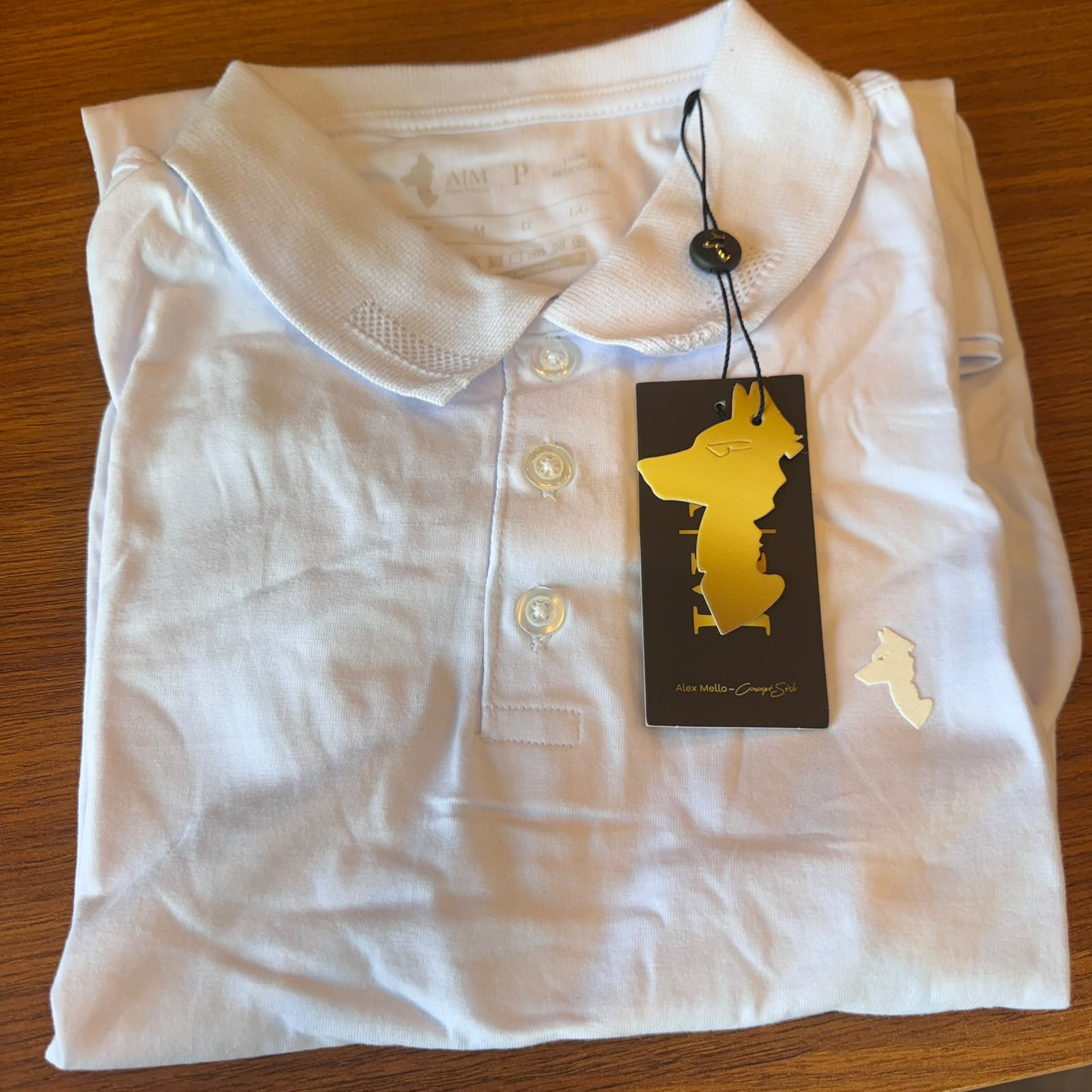 POLO BOTÃO 30.1 BRANCA P