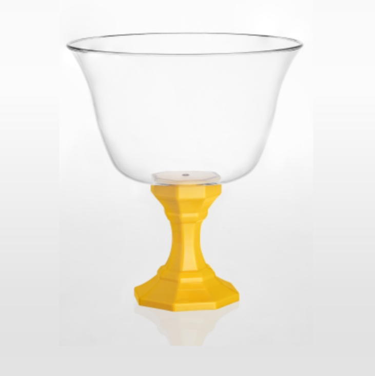 TACA LINHA DIAMANTE AMARELO