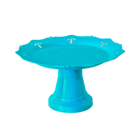 BOLEIRA VENEZA 30X15CM ALTA AZUL CLARO