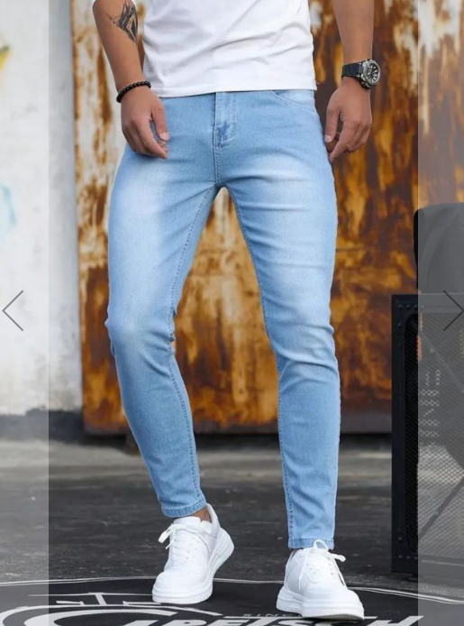 Calça Jeans masculina clara Catalogo