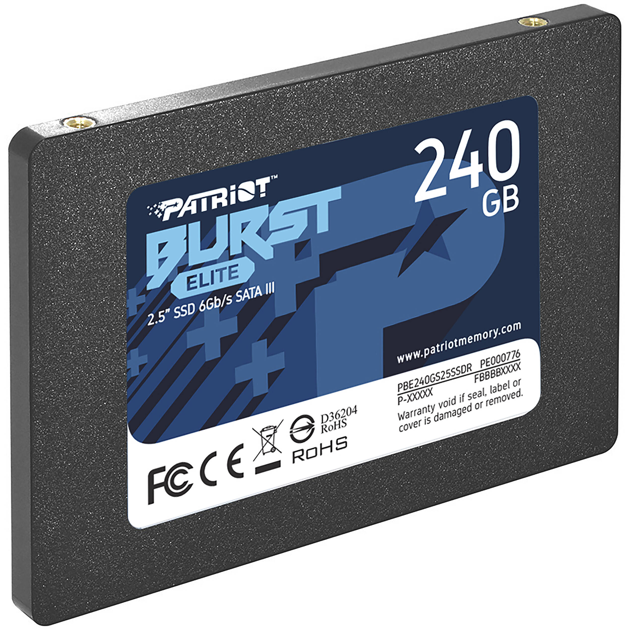 SSD PATRIOT BURST 240GB - PBE240GS25SSDR