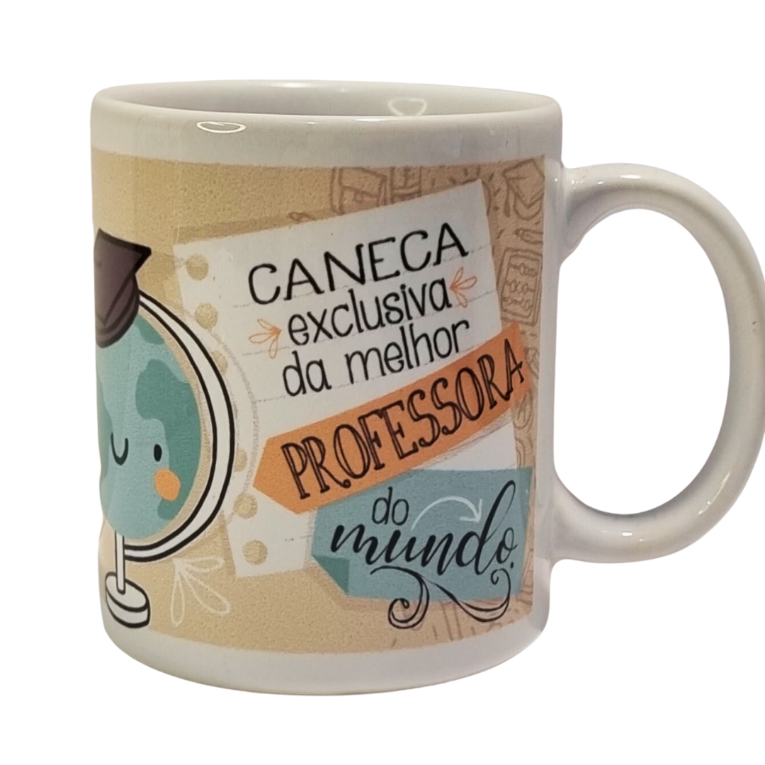 CANECA CERAMICA CANECA EXCLUSIVA DA MELHOR PROFESS