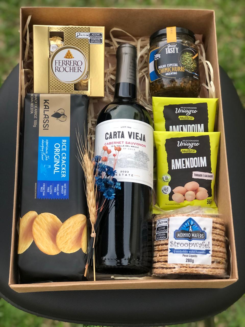 COMPOSTO CX KRAFT COM VINHO (dia dos pais)