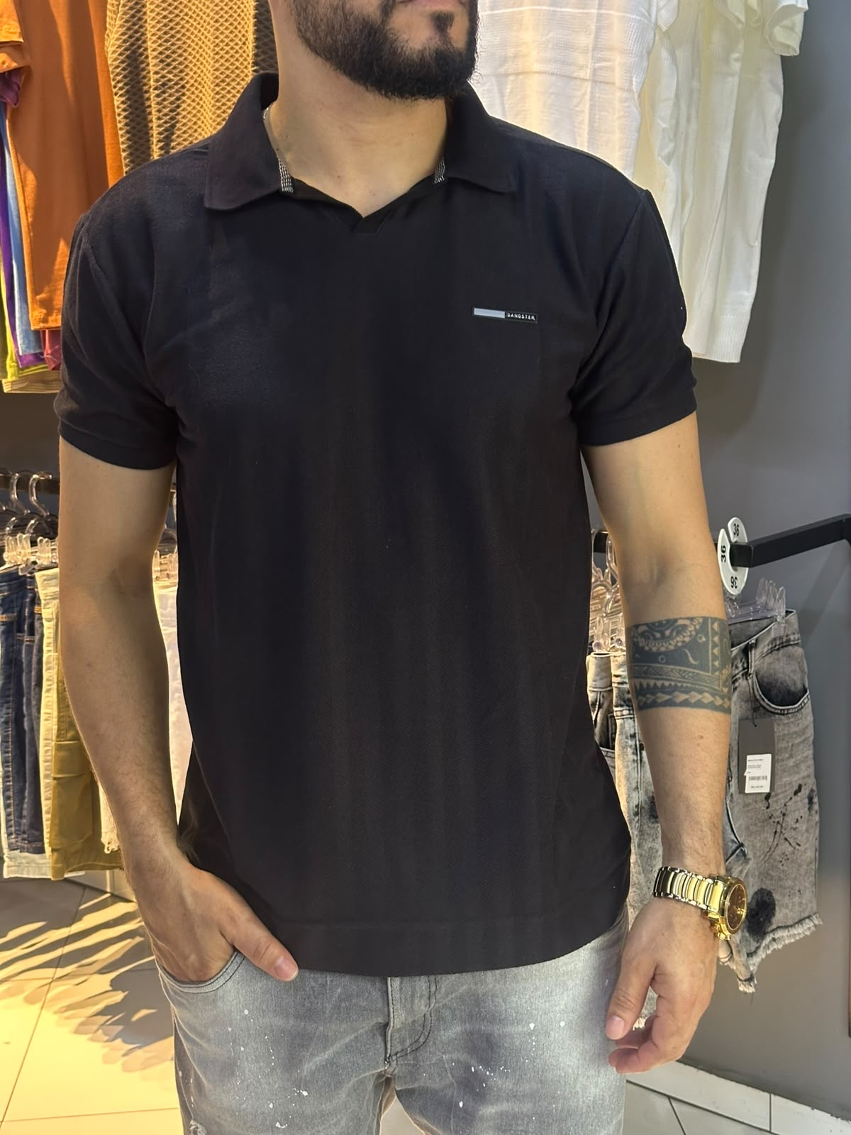 POLO MC MASC - 79705A VARIAS