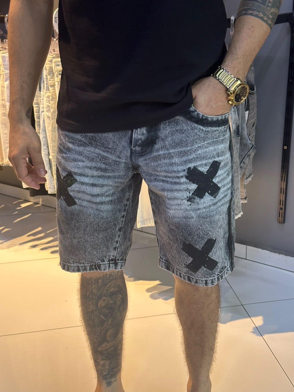 BERMUDA JEANS JOGADOR 06