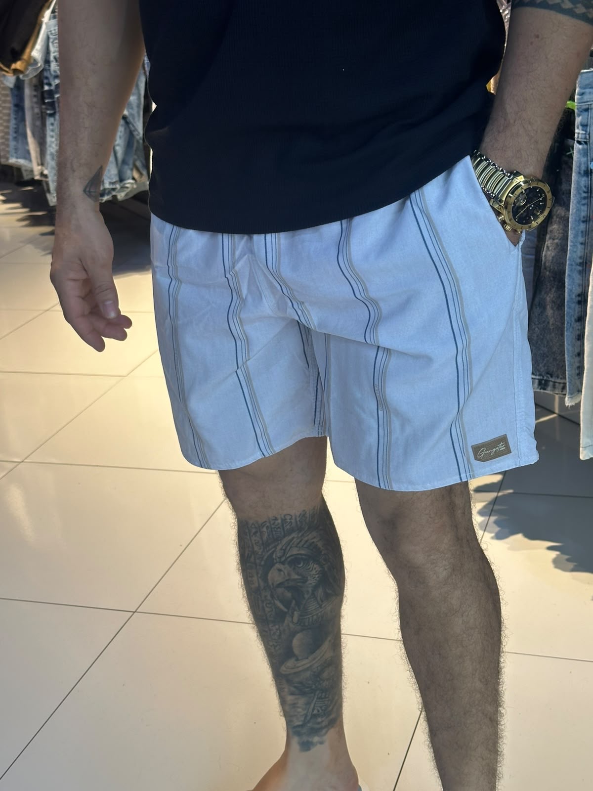SHORTS MICROFIBRA MASC - 79829A VARIAS