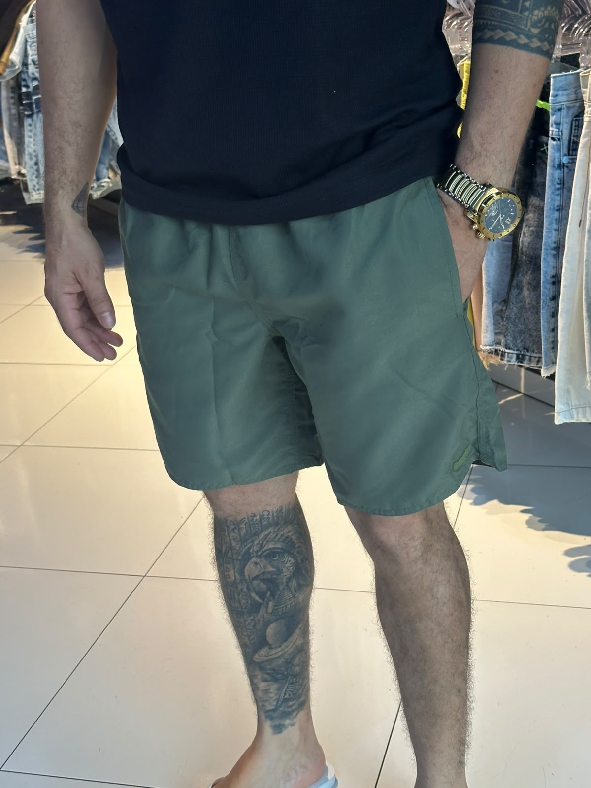 SHORTS MICROFIBRA MASC - 78601A VARIAS