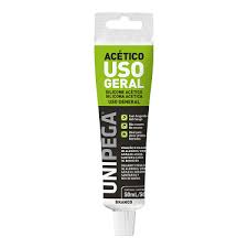 SILICONE 50G ACETICO TRANSPARENTE - UNIPEGA