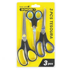 TESOURA KIT 3 PEÇAS