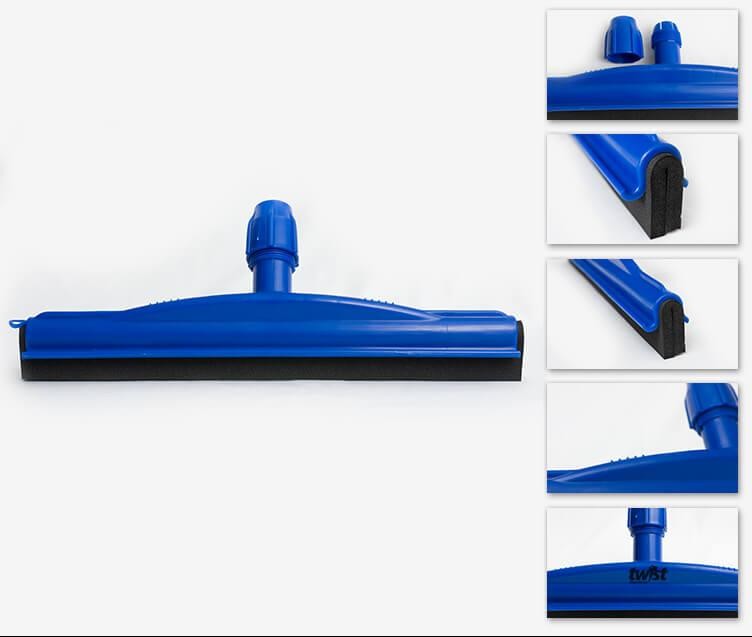 RODO PLASTICO DRY 35 CM AZUL TWIST
