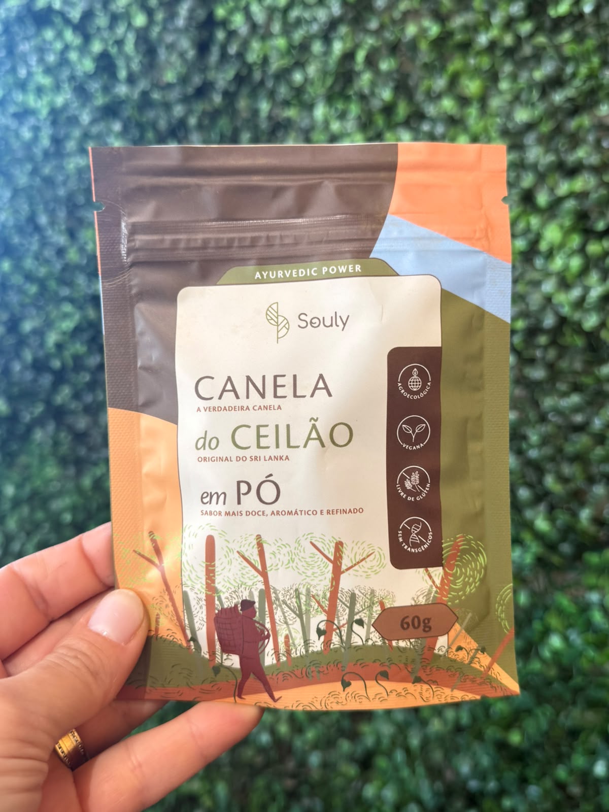 CANELA DO CEILAO EM PO SOULY 60G