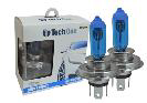 KIT LAMPADA H4 SUPER BRANCA 55W 8500K (NOVO) - TECH ONE