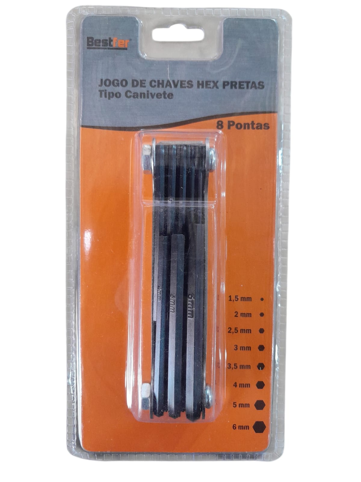 KIT ALEN CANIVETE 8PÇS BESTFER CD3608