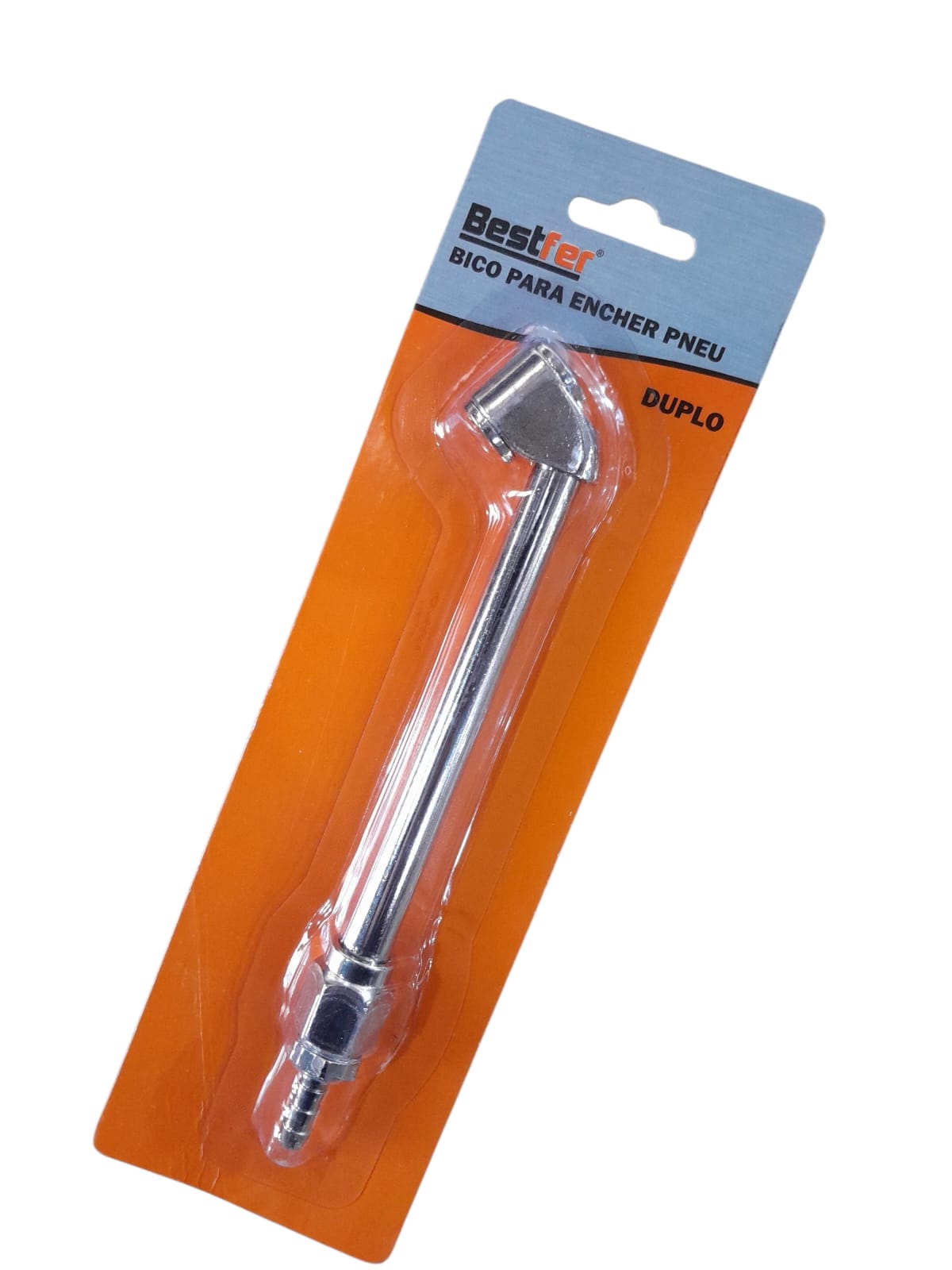 BICO DUPLO DE ENCHER PNEU FEMEA MANG.1/4 BESTFER CD3571