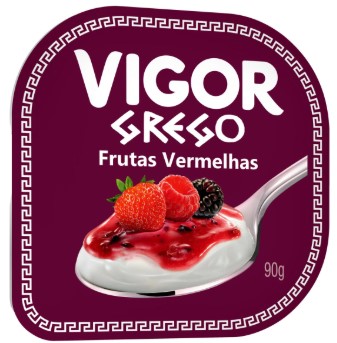 IOGURTE GREGO FRUTAS VERM 90G DANONE