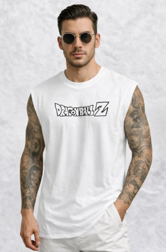 CAMISETA REGATA MACHÃO GOHAN DBZ