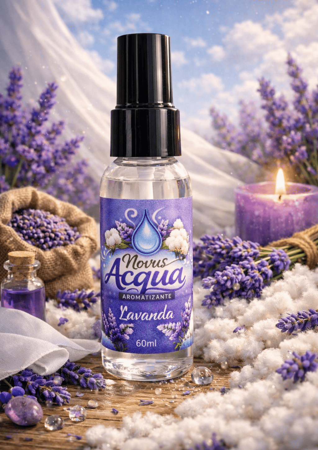 Aromatizante NovusAcqua Lavanda 60ml