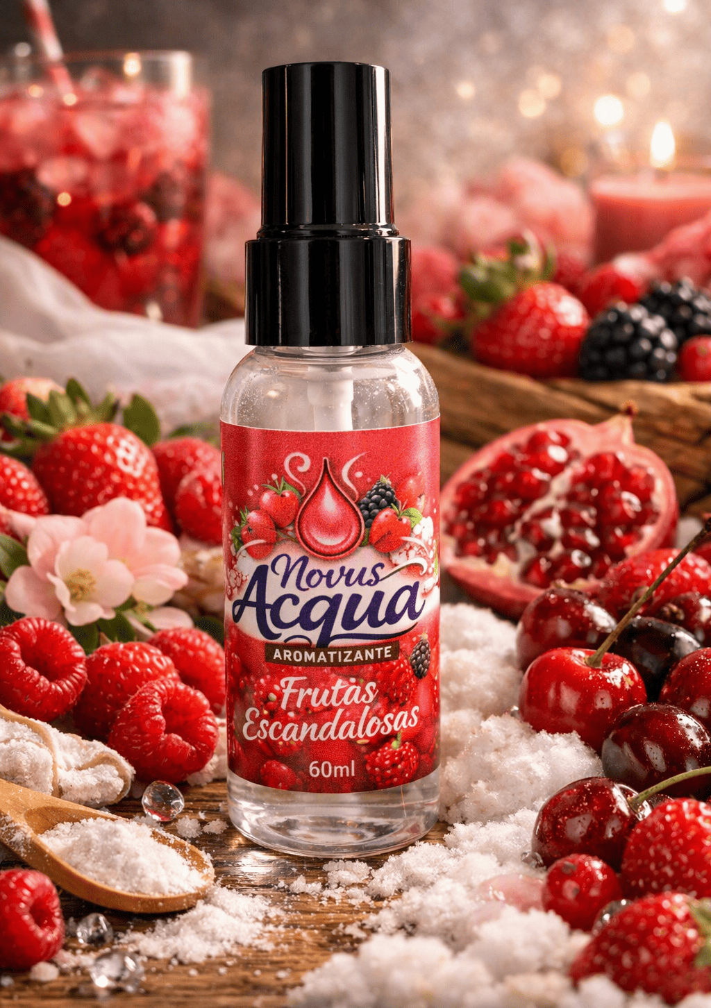 Aromatizante NovusAcqua Frutas Escandalosas 60ml