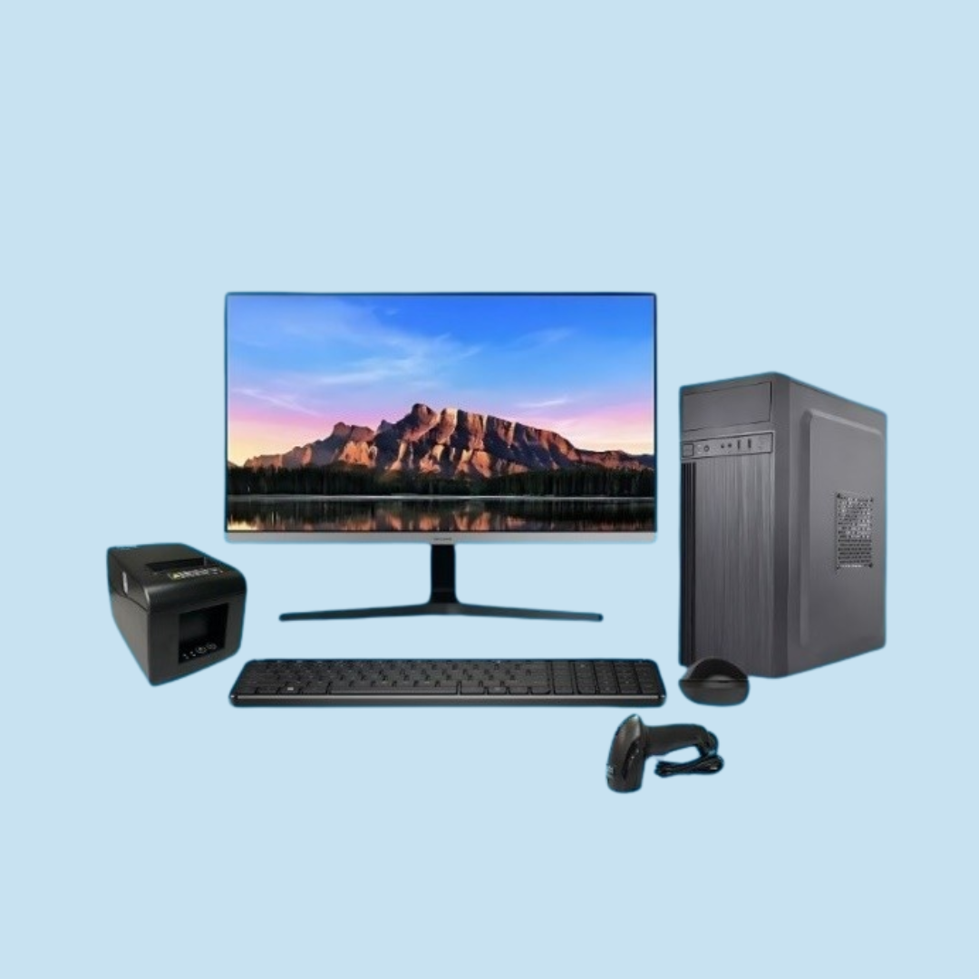 KIT PDV NOVO - CPU i5 3°, 8GB e SSD 240GB , MONITOR 19", LEITOR PISTOLA