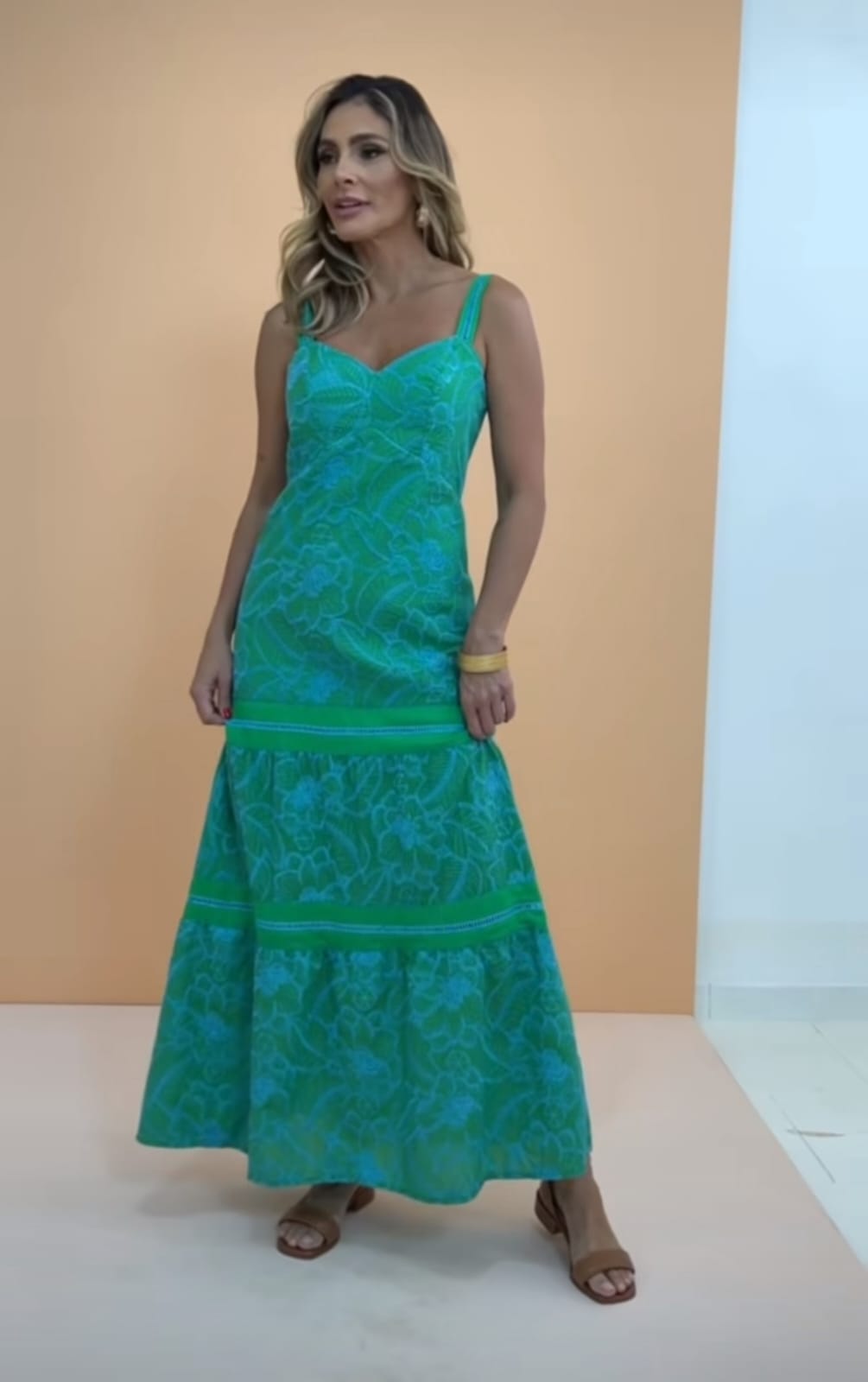 VESTIDO RITA VERDE BANDEIRA G