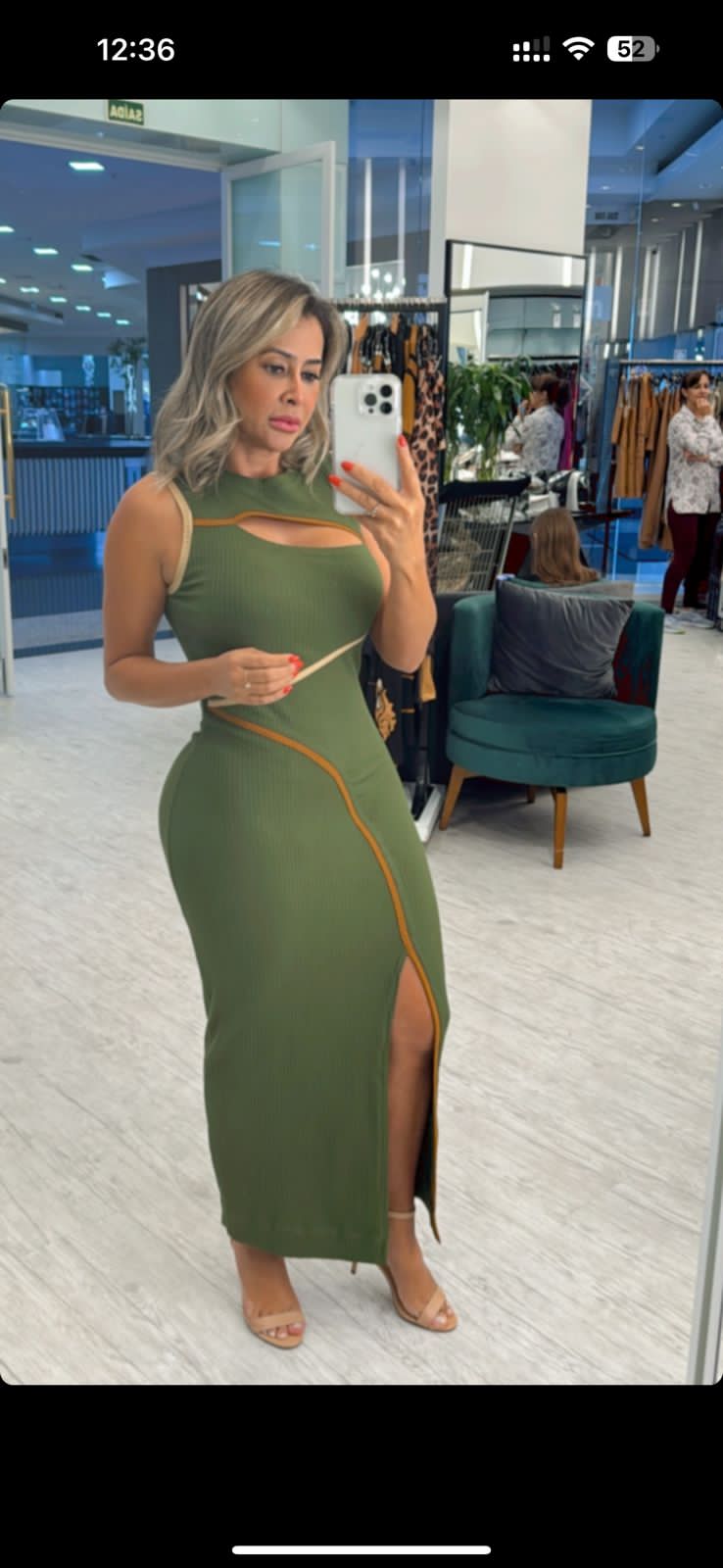 VESTIDO ARTYS VERDE G