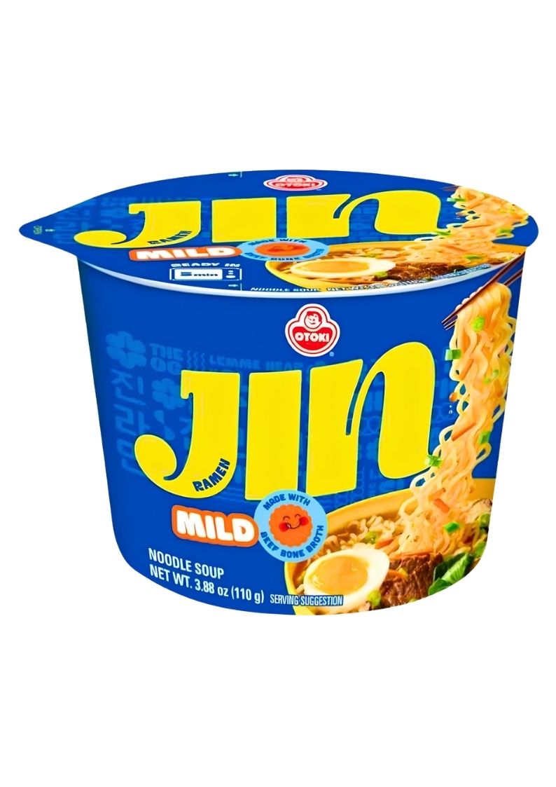 MACARRÃO JIN RAMEN CUP SUAVE E MENOS PICANTE 110g