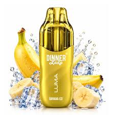 DINNER LADY LUMA 40000PUFFS - BANANA ICE