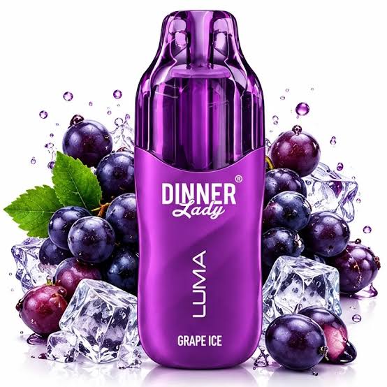DINNER LADY LUMA 40000PUFFS - GRAPE ICE