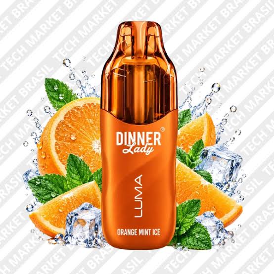 DINNER LADY LUMA 40000PUFFS - ORANGE MINT ICE