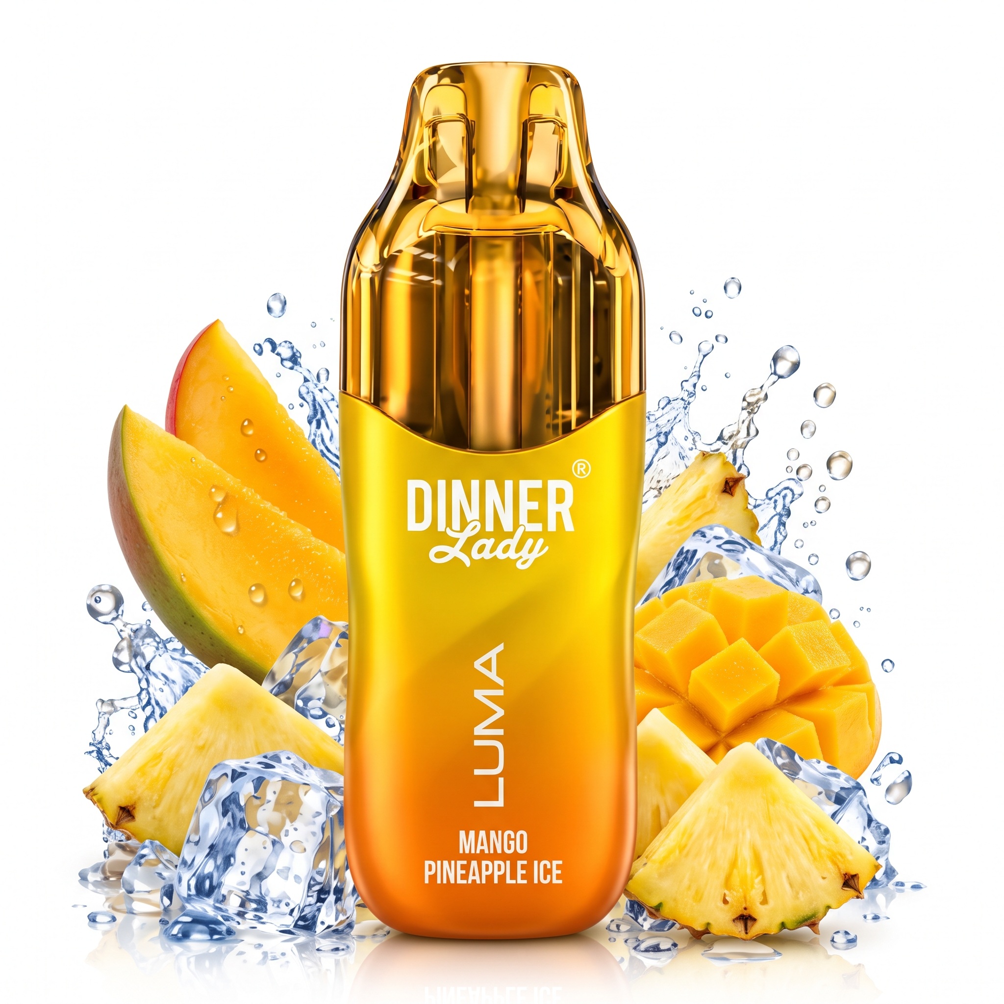 DINNER LADY LUMA 40000PUFFS -SOUR MANGO PINEAPPLE ICE
