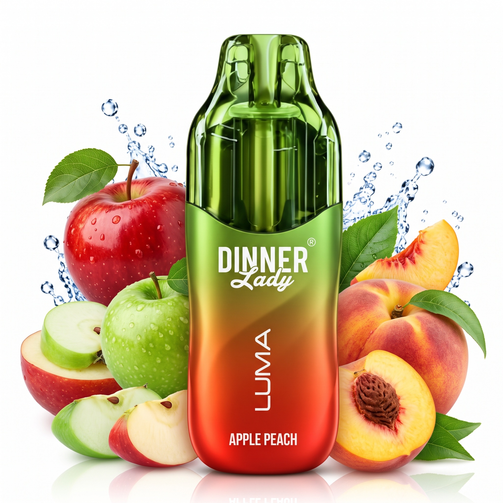 DINNER LADY LUMA 40000PUFFS - APPLE PEACH ICE