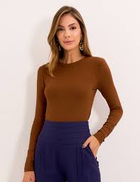 Blusa Simples Manga Comprida