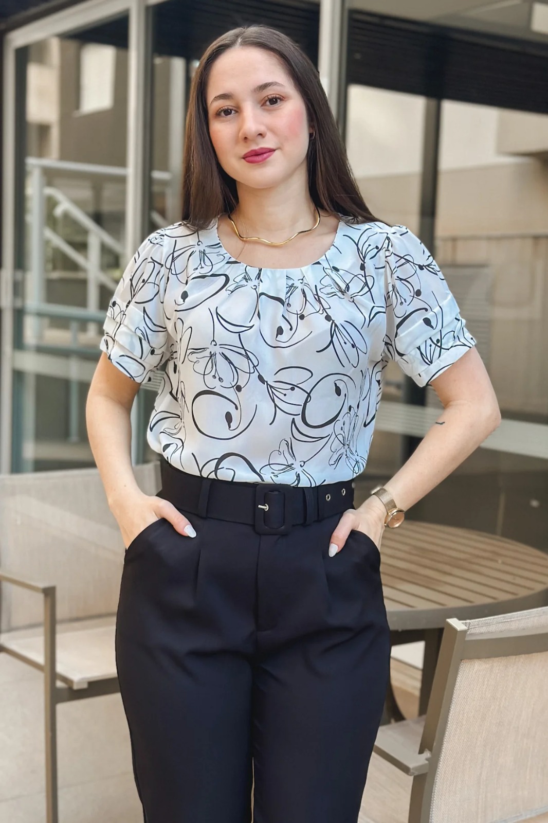 Blusa Manga curta