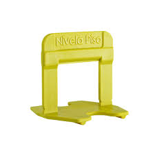 Nivelador/Espaçador Nivela Piso 1,5 mm ´´Amarelo`` Largo 50 Pcs