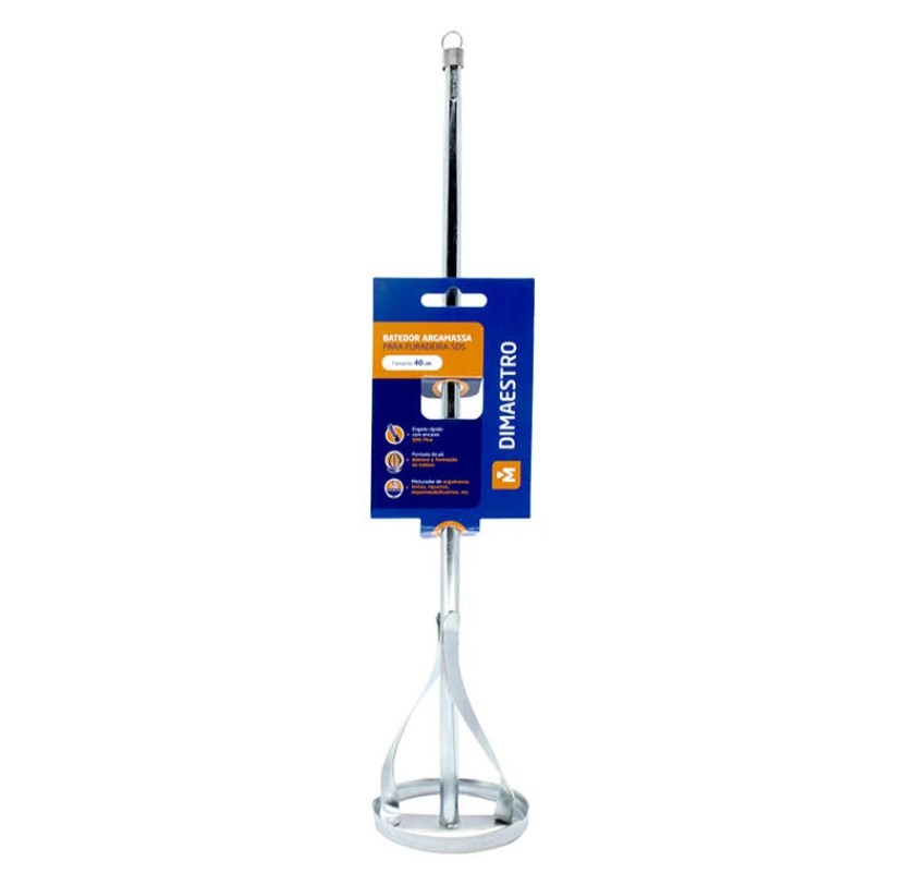 BATEDOR ARGAMASSA PARA FURADEIRA 40 cm