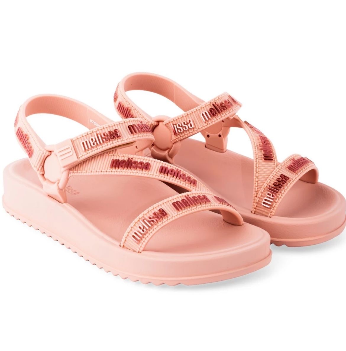 Mini Melissa Strip Bege/Bronze