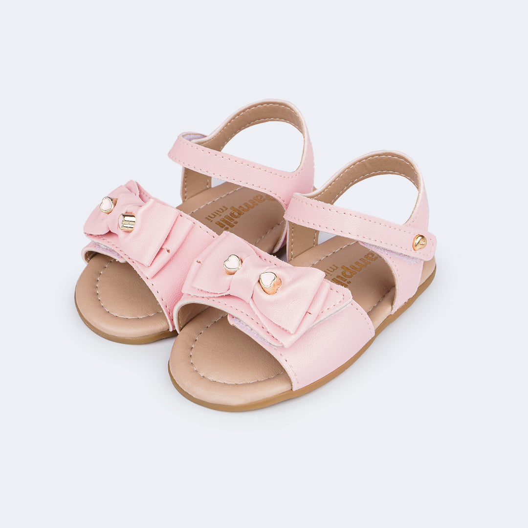 Sandália Nana Pampili Rosa Glace