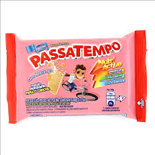 Wafer Passatempo 20gr Mini Morango