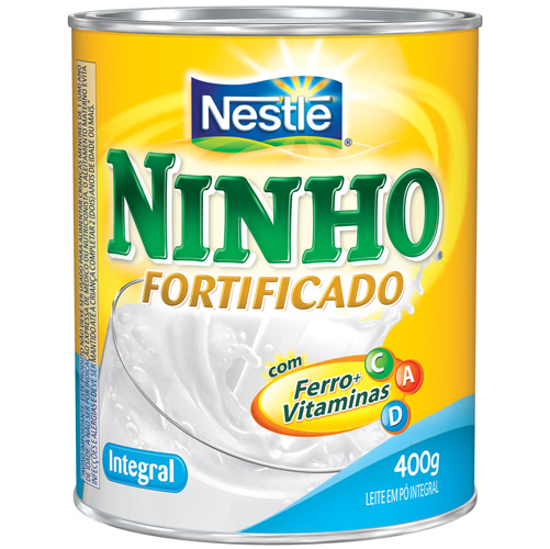LEITE EM PO INTEGRAL NINHO 400G