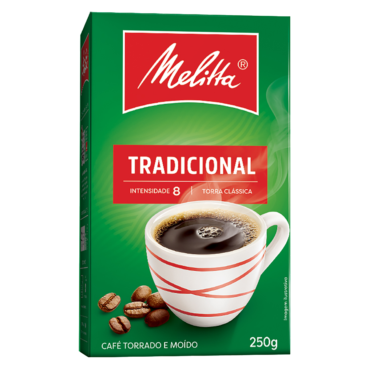 Café Torrado E Moído Tradicional Melitta Caixa 250g