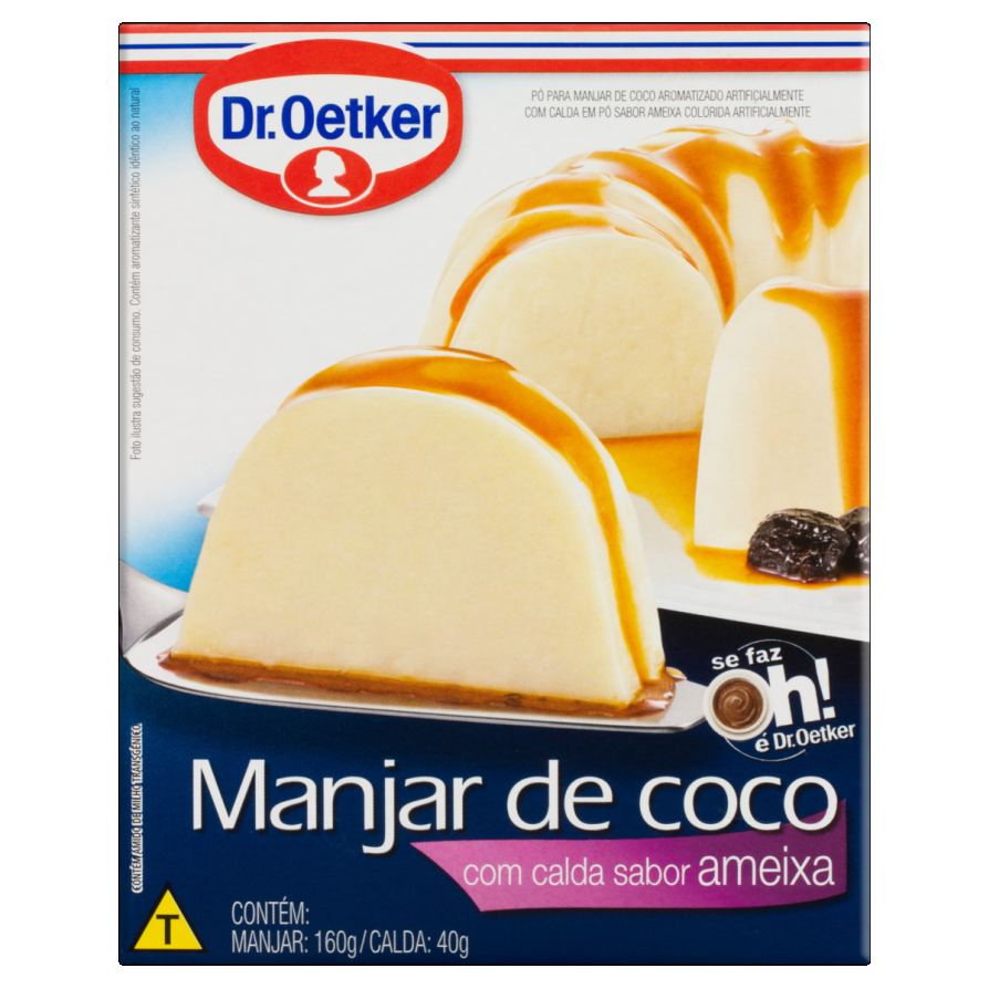 Manjar De Coco Calda De Ameixa