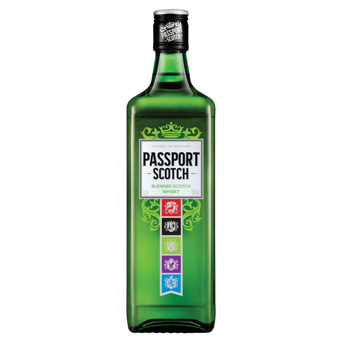 Whisky Escocês Blended Passport Scotch Garrafa 1l